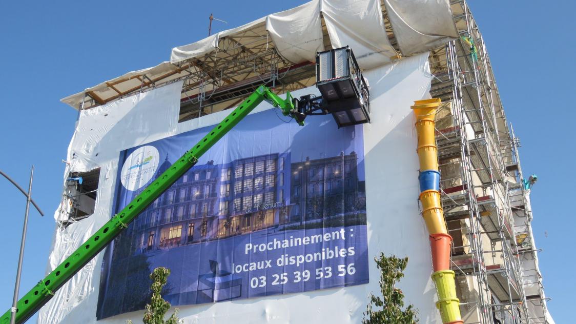 Le futur visage du Palladium et du Millenium s affiche en grand